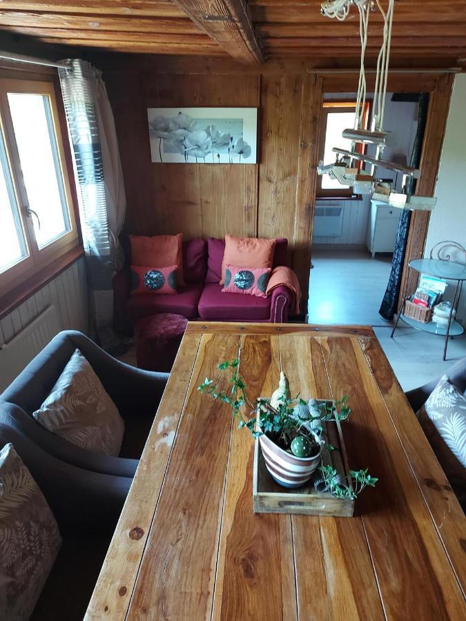 Petite Maison Sur La Colline Du Gibloux: 1Chambre,1 Salon Et Salle De Bain Prives Au Rez De Chausse, Piscine Exterieur Et Bbq , Le Châtelard-Montreux Eksteriør bilde